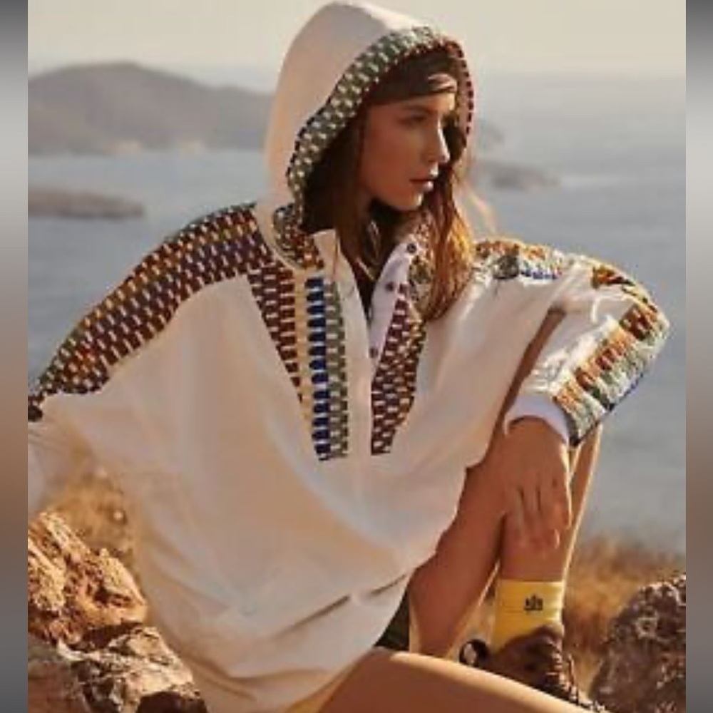 Free People FP Movement Kaleidoscope Lightweight Pullover Jacket - Picture 2 of 8